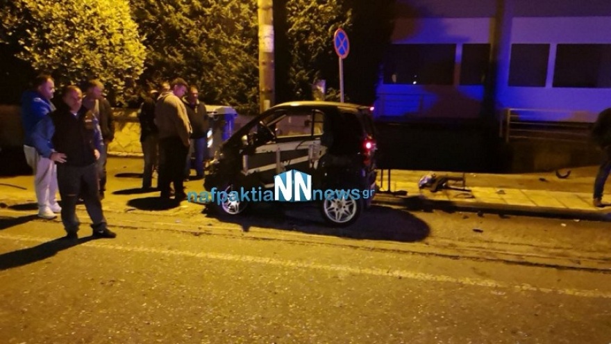  Σοβαρό τροχαίο στη Ναύπακτο με τρεις τραυματίες -  Βίντεο