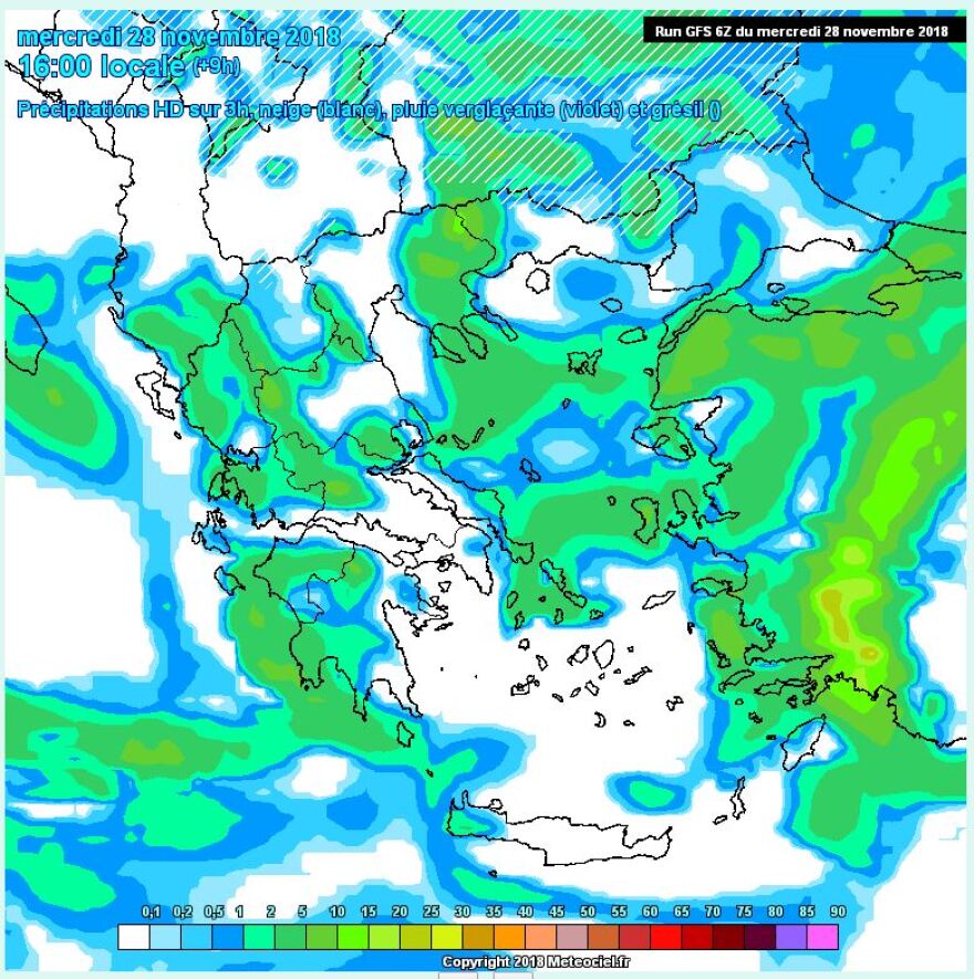 Καιρός: Έκτακτο δελτίο κακοκαιρίας της ΕΜΥ με κρύο, χιόνια και Μποφόρ