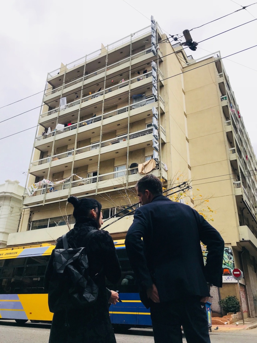 Ο Κώστας Μπακογιάννης στον εγκαταλελειμμένο από την Πολιτεία Άγιο Παντελεήμονα