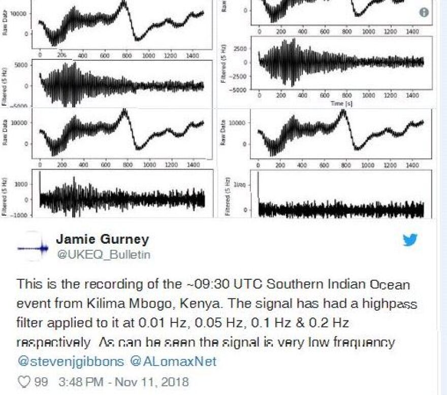Σεισμικές δονήσεις μυστήριο μεταξύ Μαδαγασκάρης και Μοζαμβίκης