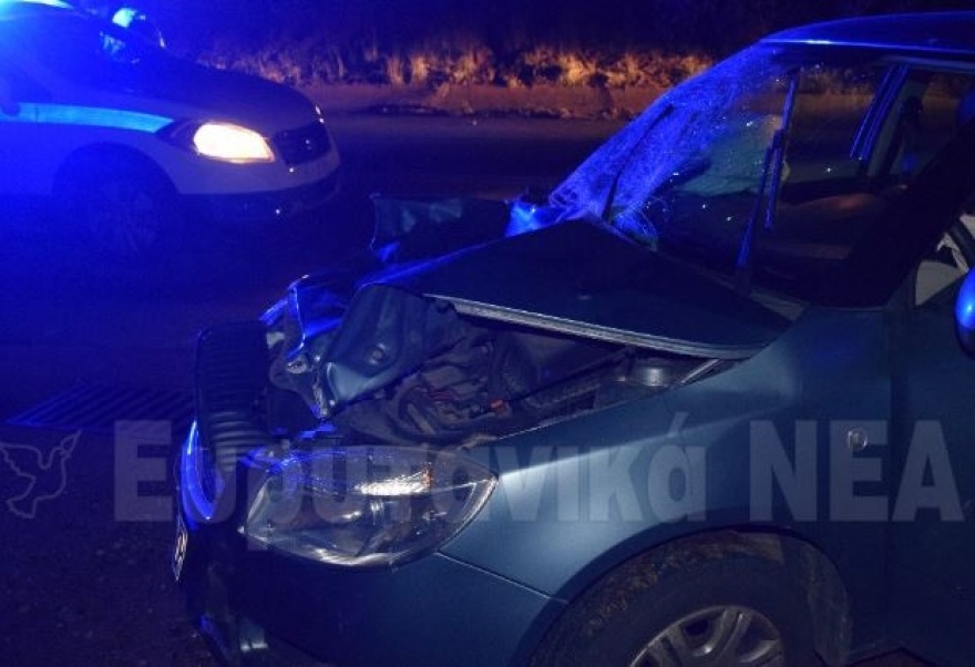 Αυτοκίνητο τράκαρε με άλογο στο Καρπενήσι