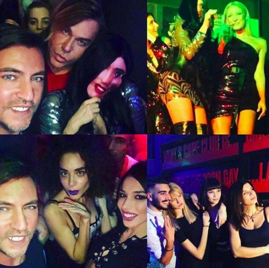 Η Μαριάννα Παινέση του GΝΤΜ σε βραδινή της έξοδο λίγο πριν τον τελικό