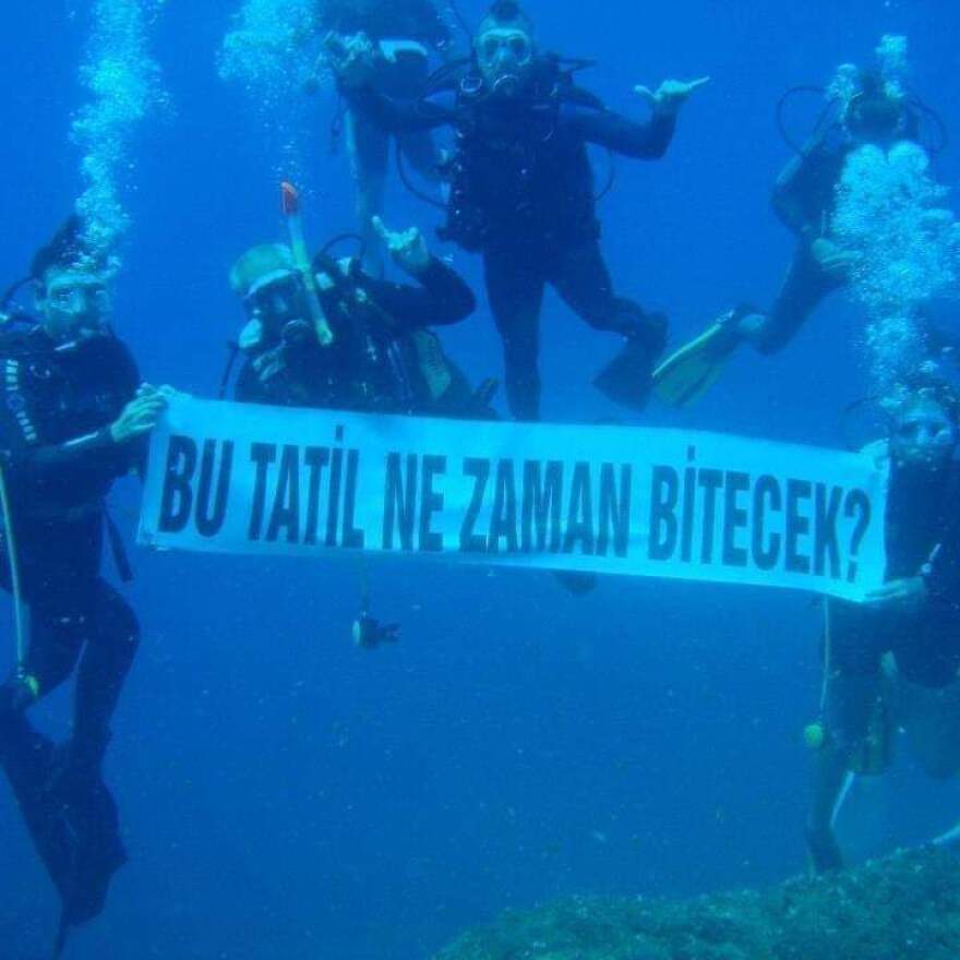 «Υποβρύχιες» απειλές Τούρκων στην θάλασσα της Κύπρου - Η απάντηση Ελληνοκύπριων δυτών