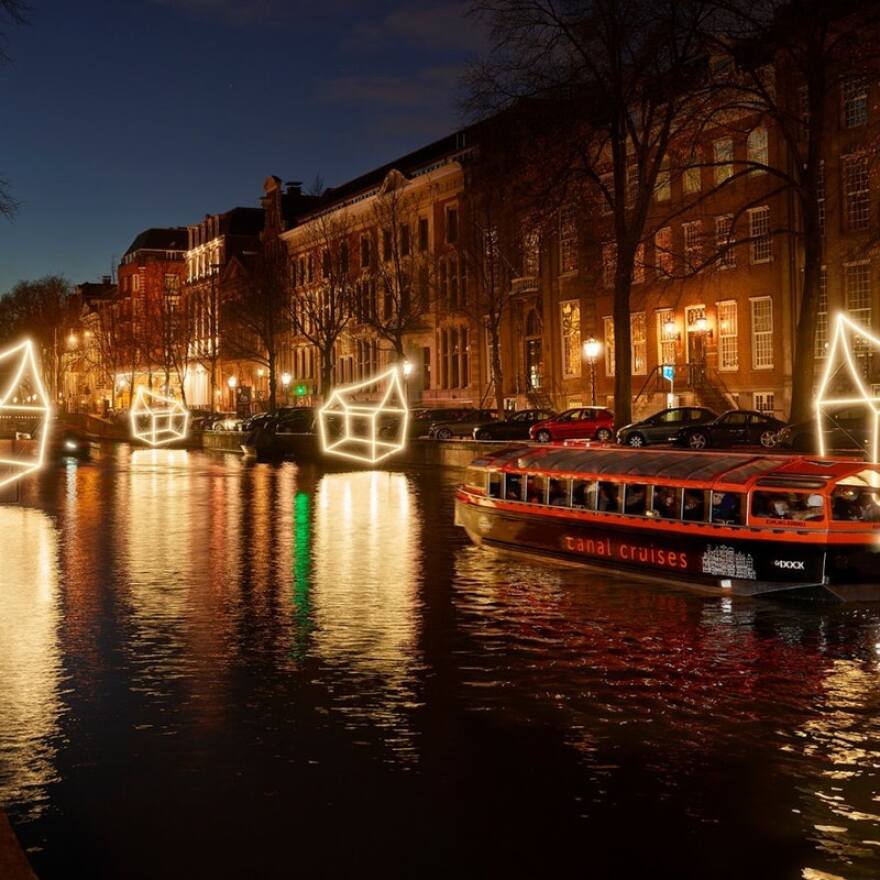 Μαγευτικές εικόνες από το Φεστιβάλ Φωτός 2018 στο Άμστερνταμ