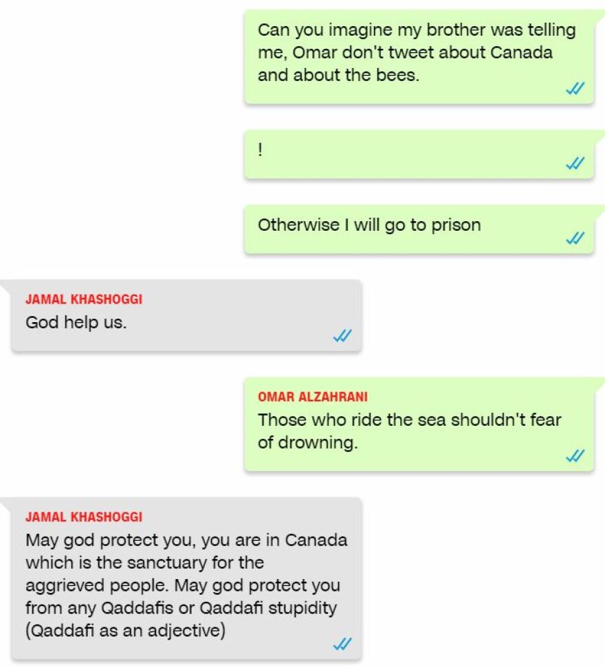 «Ο Μπιν Σαλμάν είναι τέρας, θα καταβροχθίσει τους πάντες» έγραφε ο Κασόγκι λίγο πριν τη δολοφονία του