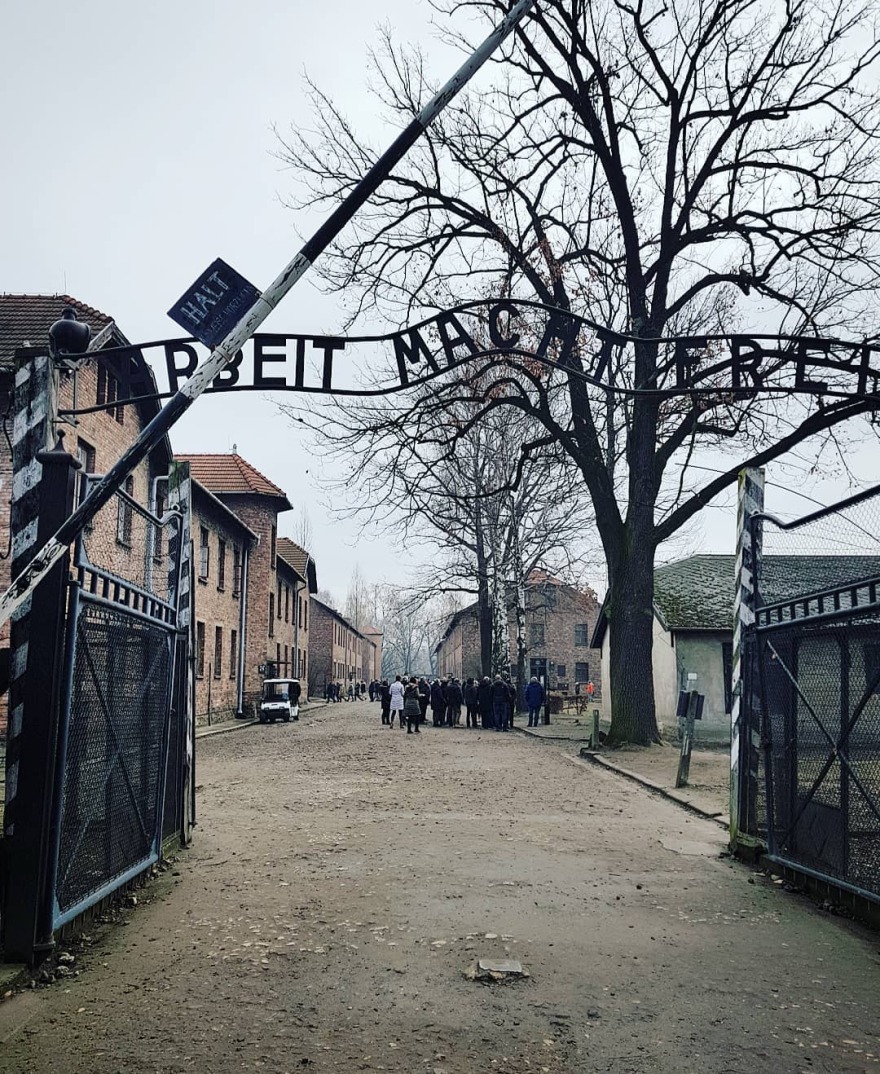 Η Κατερίνα Στικούδη επισκέφθηκε το Άουσβιτς 