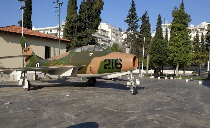 Ένα ιστορικό F-84F Thunderstreak το χριστουγεννιάτικο δώρο της Πολεμικής Αεροπορίας προς το Πολεμικό Μουσείο