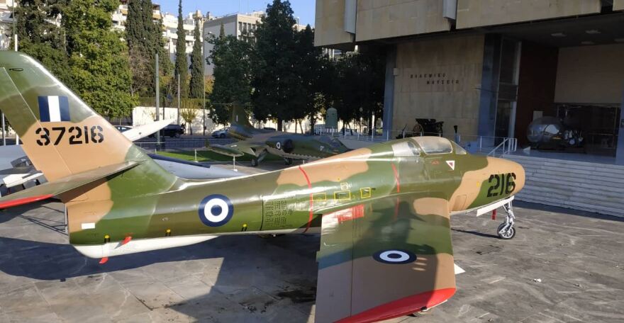 Ένα ιστορικό F-84F Thunderstreak το χριστουγεννιάτικο δώρο της Πολεμικής Αεροπορίας προς το Πολεμικό Μουσείο