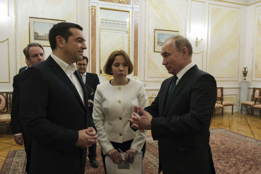 Πούτιν-Τσίπρας για ρωσικό φυσικό αέριο, S-400 και συμφωνία των Πρεσπών