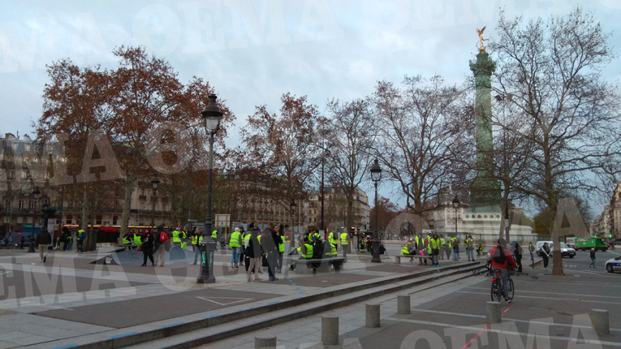  Γάλλια: Κόκκινος συναγερμός για τα «κίτρινα γιλέκα»