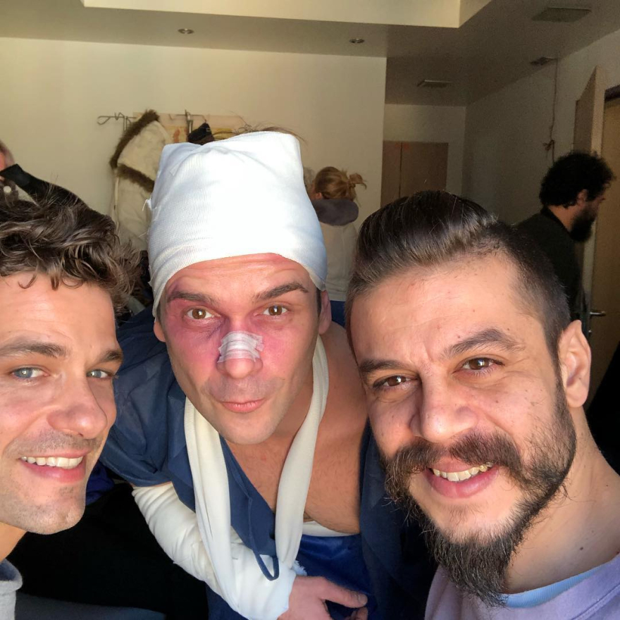 H επιστροφή του Λεωνίδα Καλφαγιάννη μετά το τροχαίο