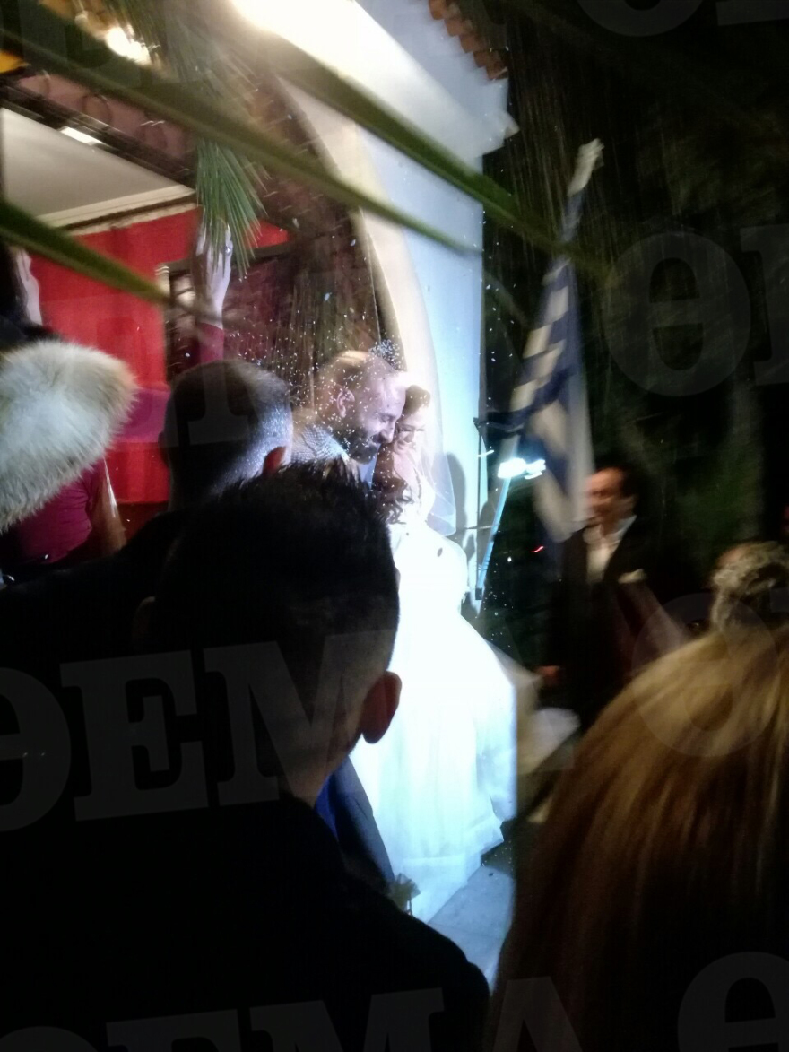 Φωτογραφίες: Ο γάμος του Υπάτιου Πατμάνογλου στα Μέγαρα