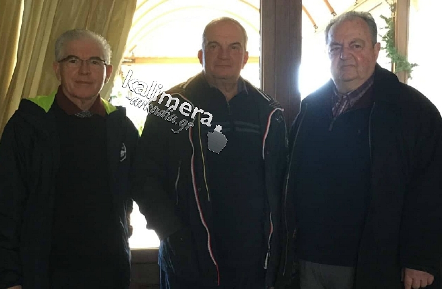 Η συνάντηση Μητσοτάκη - Καραμανλή στην Αρκαδία 