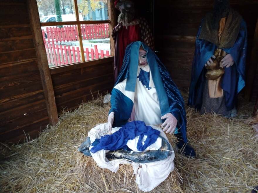 Λάρισα: Έκλεψαν και φέτος το «θείο βρέφος» από τη φάτνη 