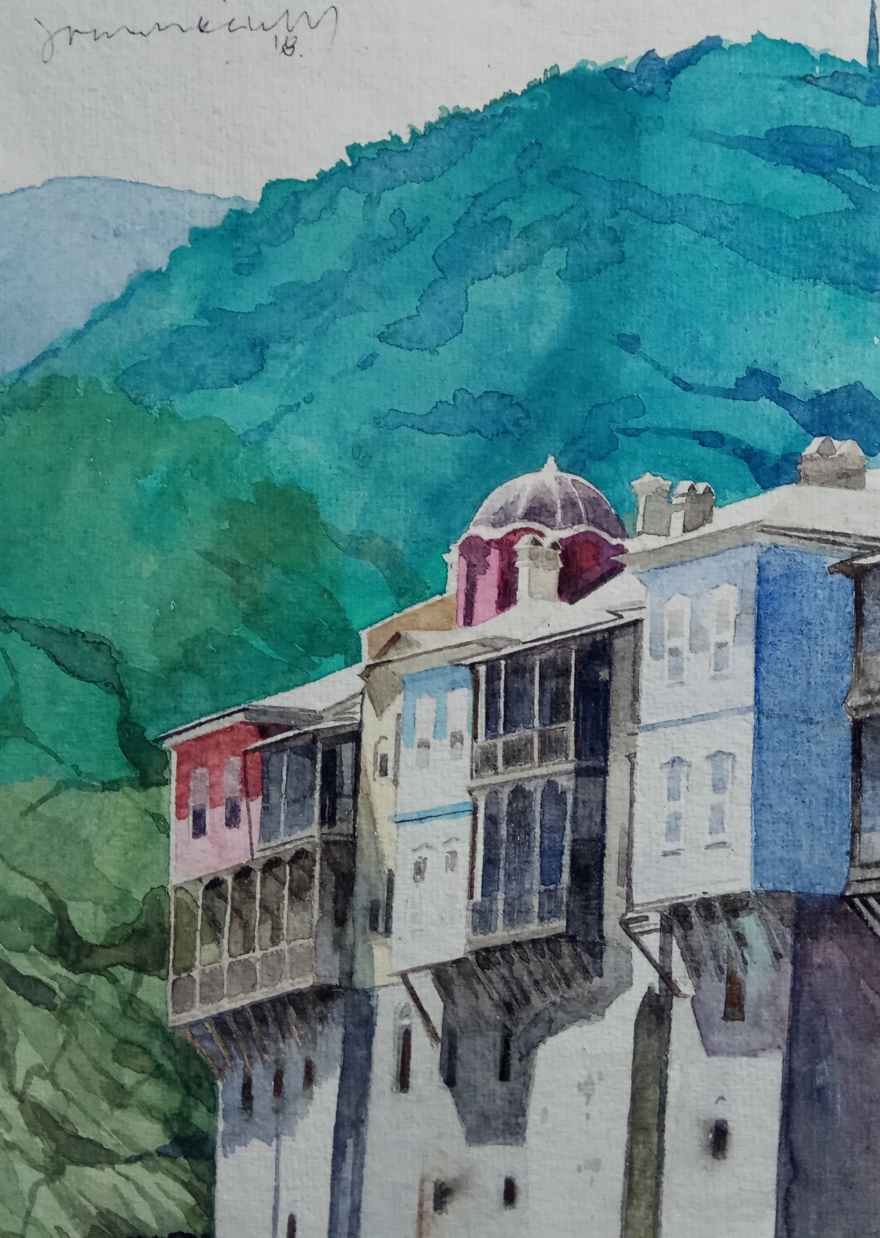 Εικαστικό ταξίδι στον Άθω