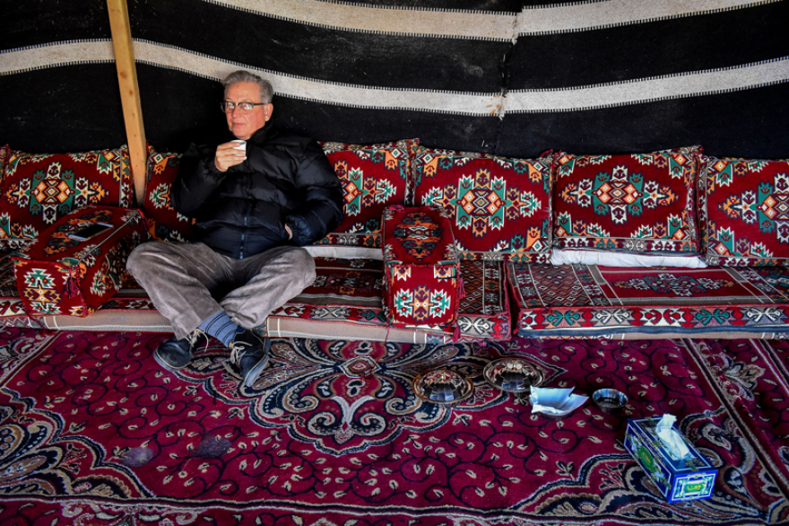 Φωτογραφίες: Η έρημος του Κατάρ «μετακόμισε» στο Σύνταγμα