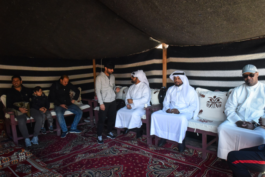 Φωτογραφίες: Η έρημος του Κατάρ «μετακόμισε» στο Σύνταγμα