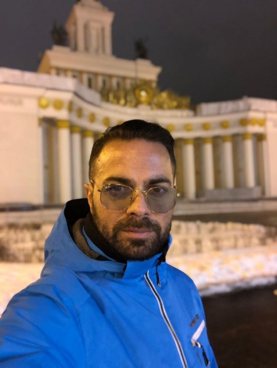 Ηλίας Βρεττός: Στιγμές χαλάρωσης στη Μόσχα