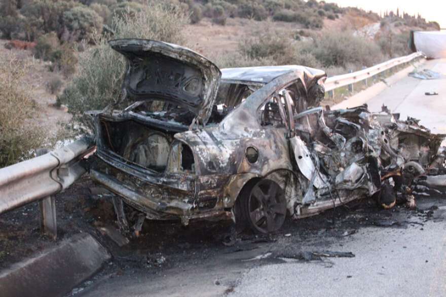Τραγωδία στην Εγνατία Οδό: 3 άνθρωποι κάηκαν ζωντανοί σε τροχαίο - 3 τραυματίες 