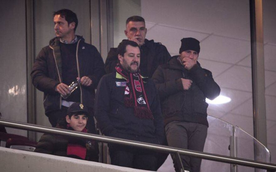 Στο Καραϊσκάκη βρέθηκε ο Ματέο Σαλβίνι