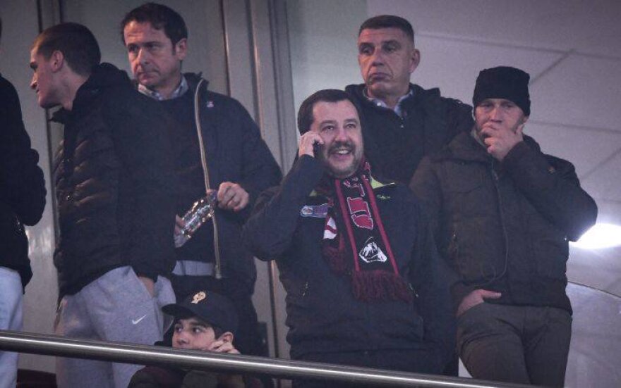 Στο Καραϊσκάκη βρέθηκε ο Ματέο Σαλβίνι