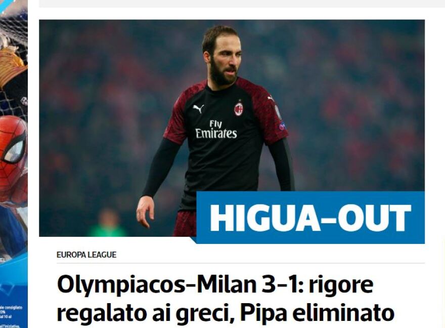 Η Μίλαν κάηκε στον Πειραιά: Ο διεθνής Τύπος αποθεώνει τον Ολυμπιακό