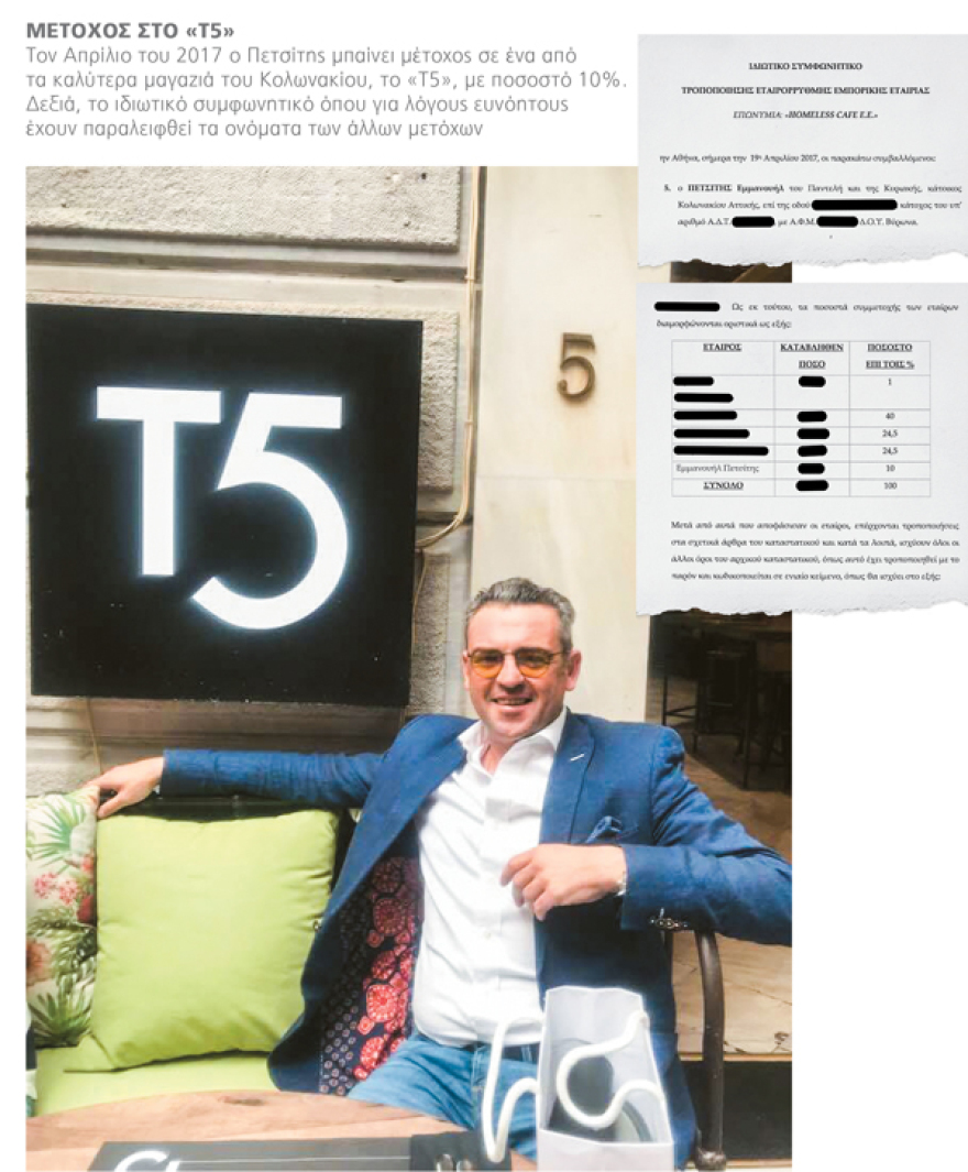 Μανώλης Πετσίτης: Από την Καισαριανή στη σούπερ βίλα με πισίνα της Βαρυμπόμπης