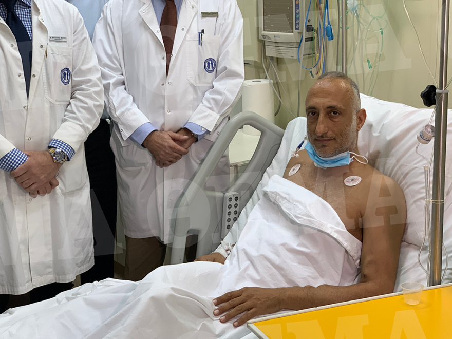 O Ιαβέρης για τη δωρεά νεφρού στο γιο του: «Έκανα το αυτονόητο ως πατέρας»