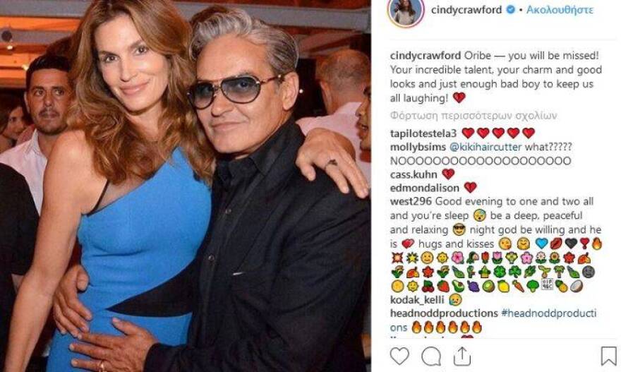 Έφυγε από τη ζωή ο θρυλικός κομμωτής των σταρ, Oribe Canales