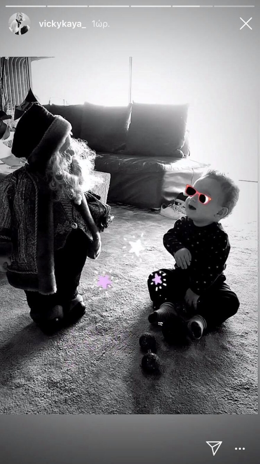 Η Βίκυ Καγιά φωτογράφισε τον 11 μηνών γιο της