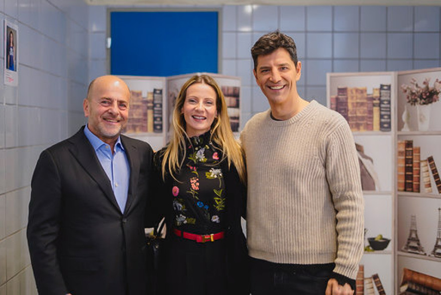 Ο Γιάννης Αλαφούζος επισκέφτηκε το πλατό του «Voice»