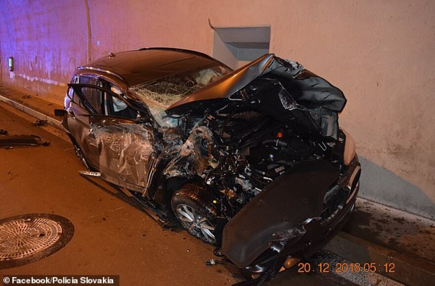 Τρομακτικό ατύχημα για οδηγό που κοιμήθηκε στο τιμόνι στη Σλοβακία