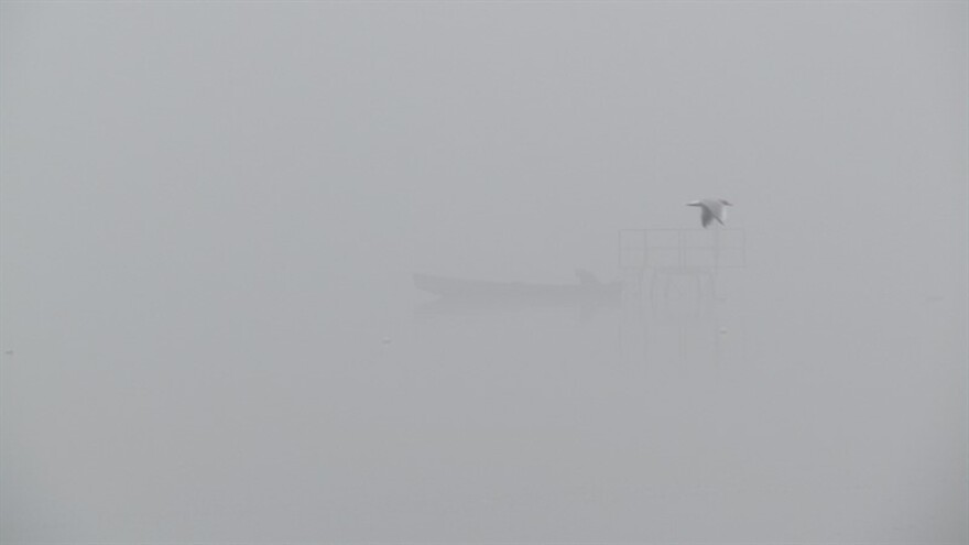 Μοναδικές φωτογραφίες: Τα Γιάννινα στην «αγκαλιά» της ομίχλης