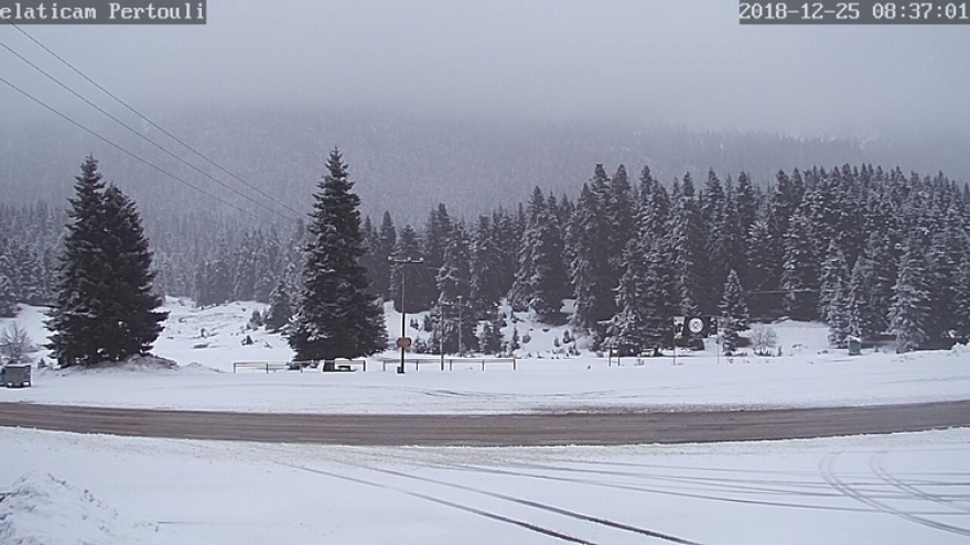 Η κακοκαιρία ξεκίνησε: Ποιες περιοχές κάνουν «λευκά» Χριστούγεννα - Δείτε χάρτες