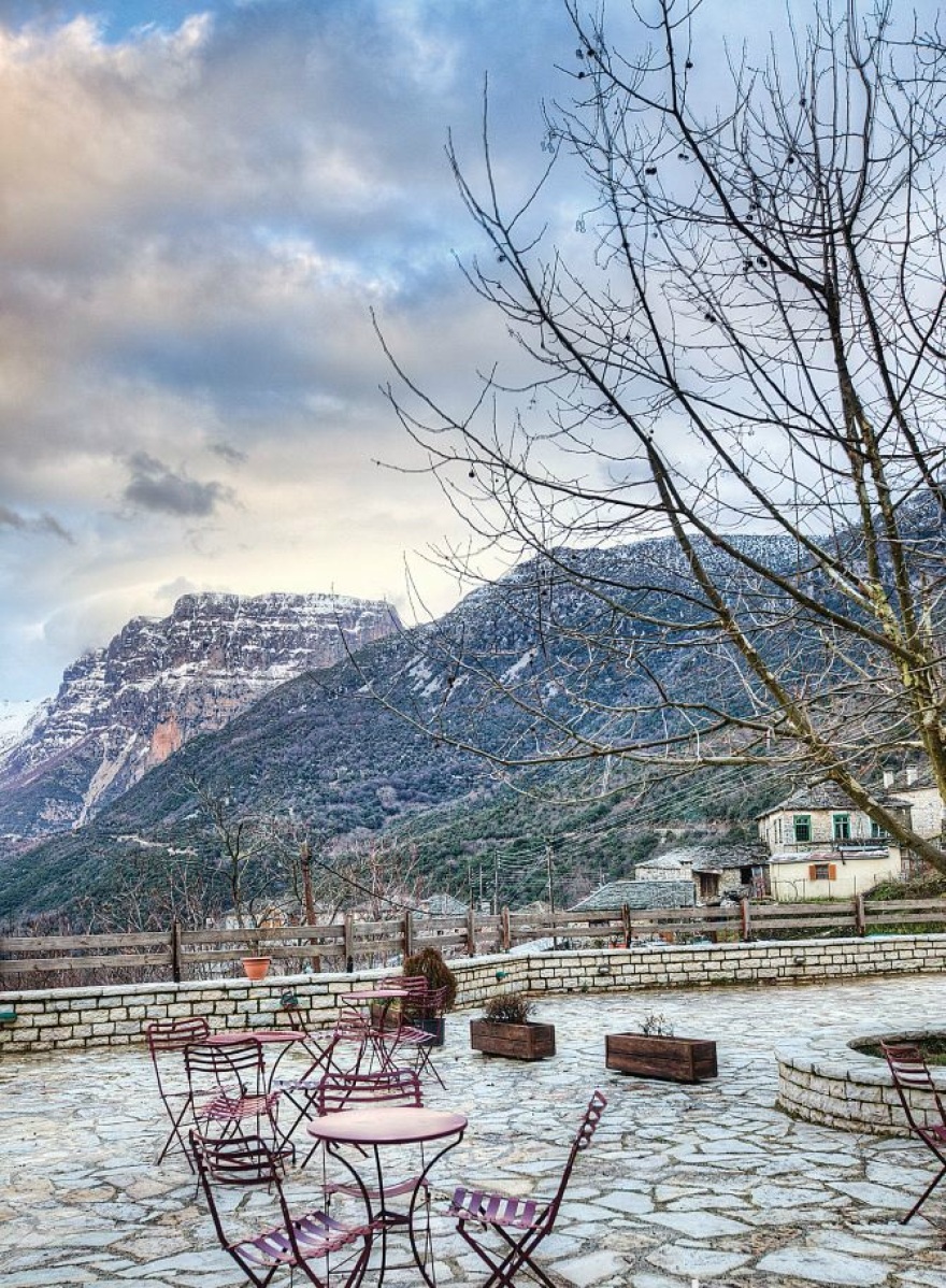 Στα Ζαγοροχώρια ο Κυριάκος Μητσοτάκης