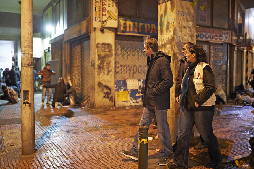 Με πρώην χρήστες ναρκωτικών συναντήθηκε ο Κυριάκος Μητσοτάκης