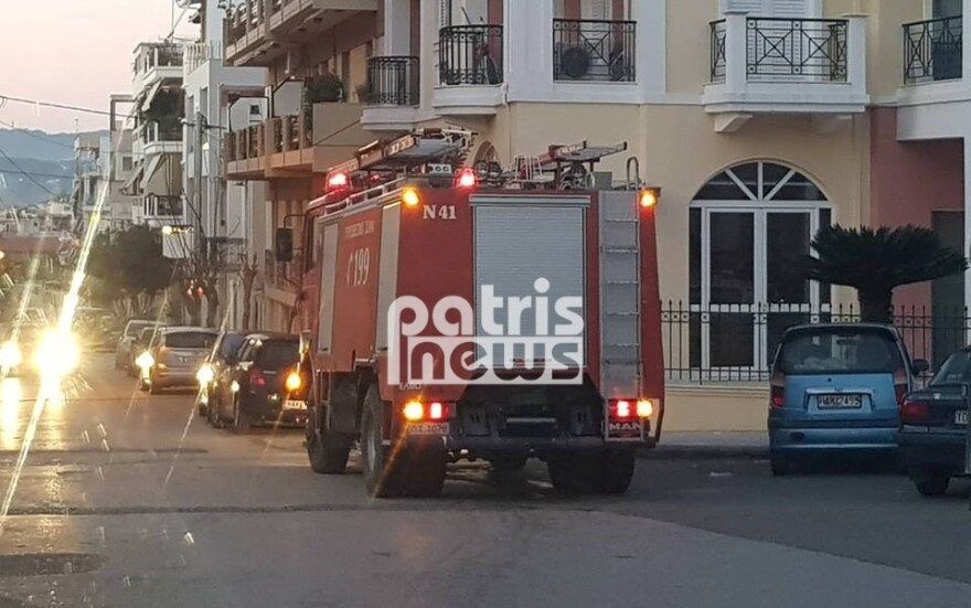 Πύργος: Πυρκαγιά από βραχυκύκλωμα σε διαμέρισμα