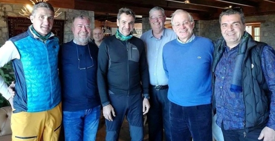 Φωτογραφίες: Σε χιονοδρομικό του Μετσόβου για σκι ο Κυριάκος Μητσοτάκης