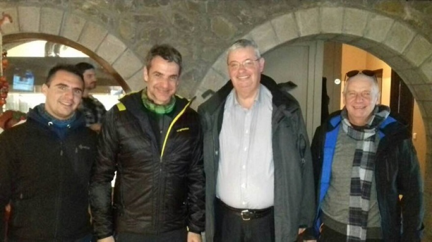 Φωτογραφίες: Σε χιονοδρομικό του Μετσόβου για σκι ο Κυριάκος Μητσοτάκης