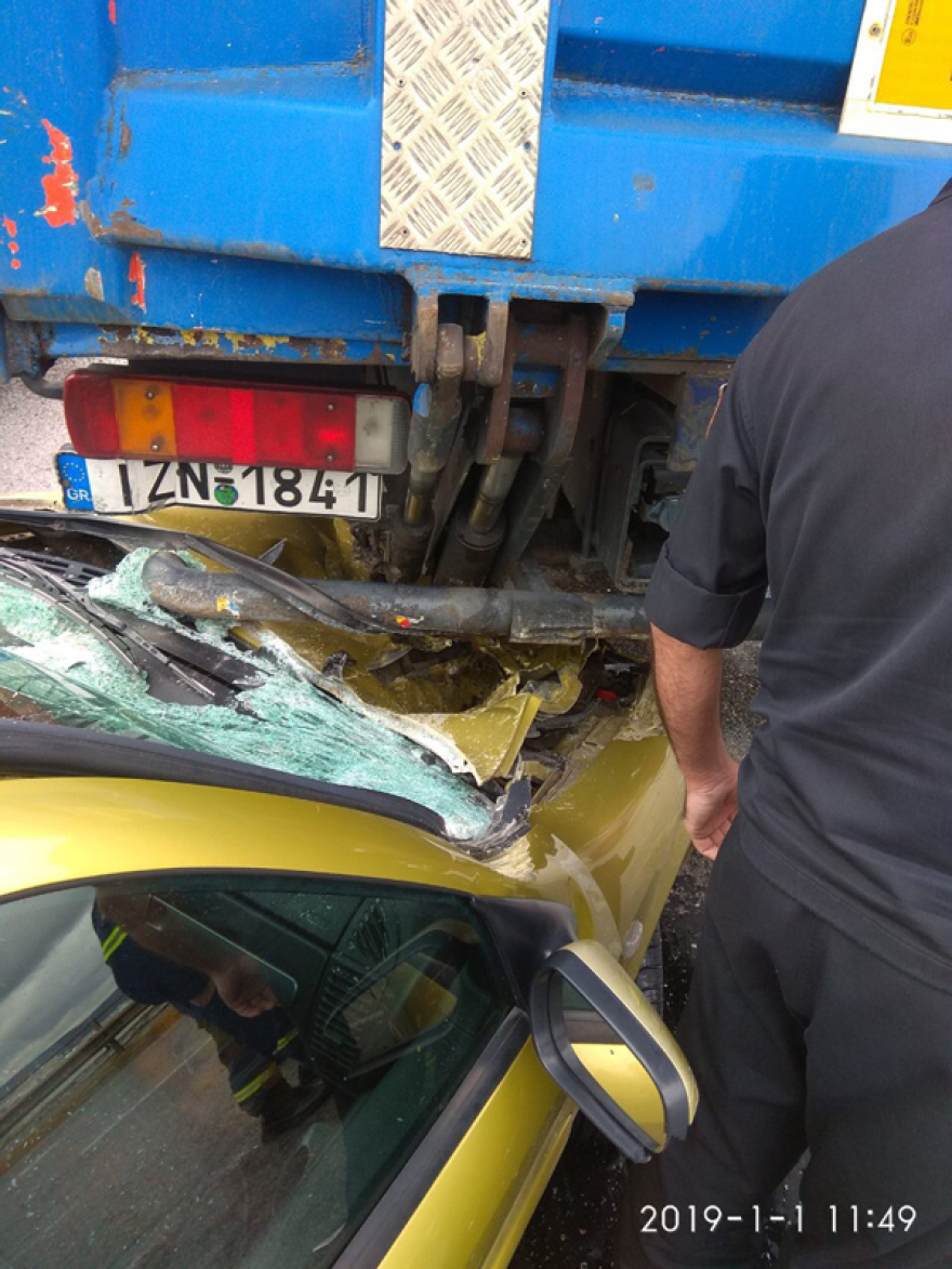 Δύο σοβαρά τροχαία στον Κηφισό ανήμερα Πρωτοχρονιάς