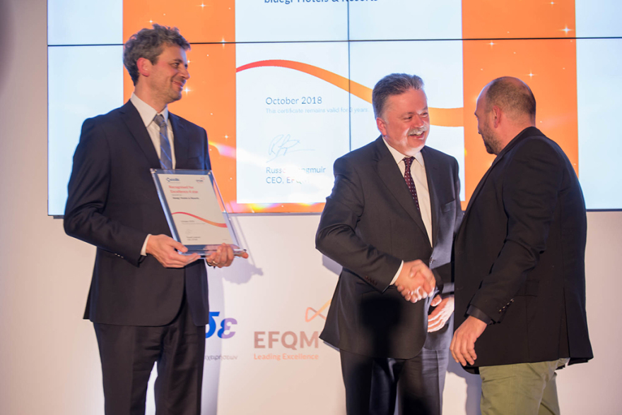 Με σημαντική διάκριση ξεκινά το 2019 για την bluegr Hotels & Resorts