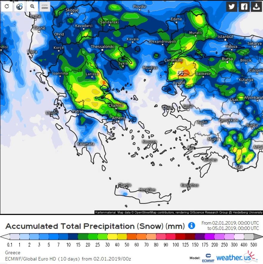 Καιρός-Ο Καλλιάνος για πολικό ψύχος «Σοφία»: Να είναι σε ετοιμότητα ο κρατικός μηχανισμός