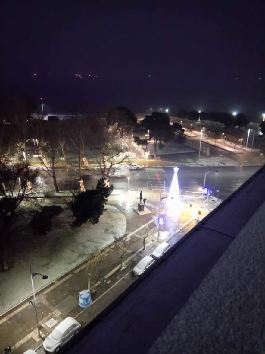 Καιρός: Στα «λευκά» και η Θεσσαλονίκη με την επέλαση της «Σοφίας»