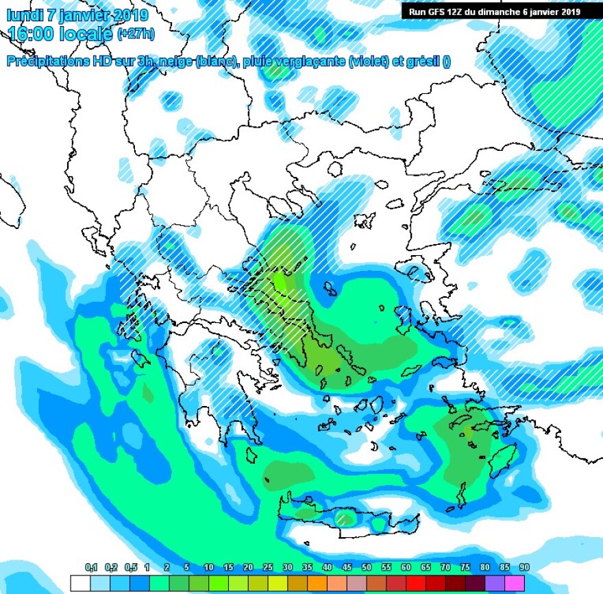 Καιρός: «Στο ψυγείο» η Ελλάδα, έρχεται νέος χιονιάς σήμερα - Δείτε χάρτες