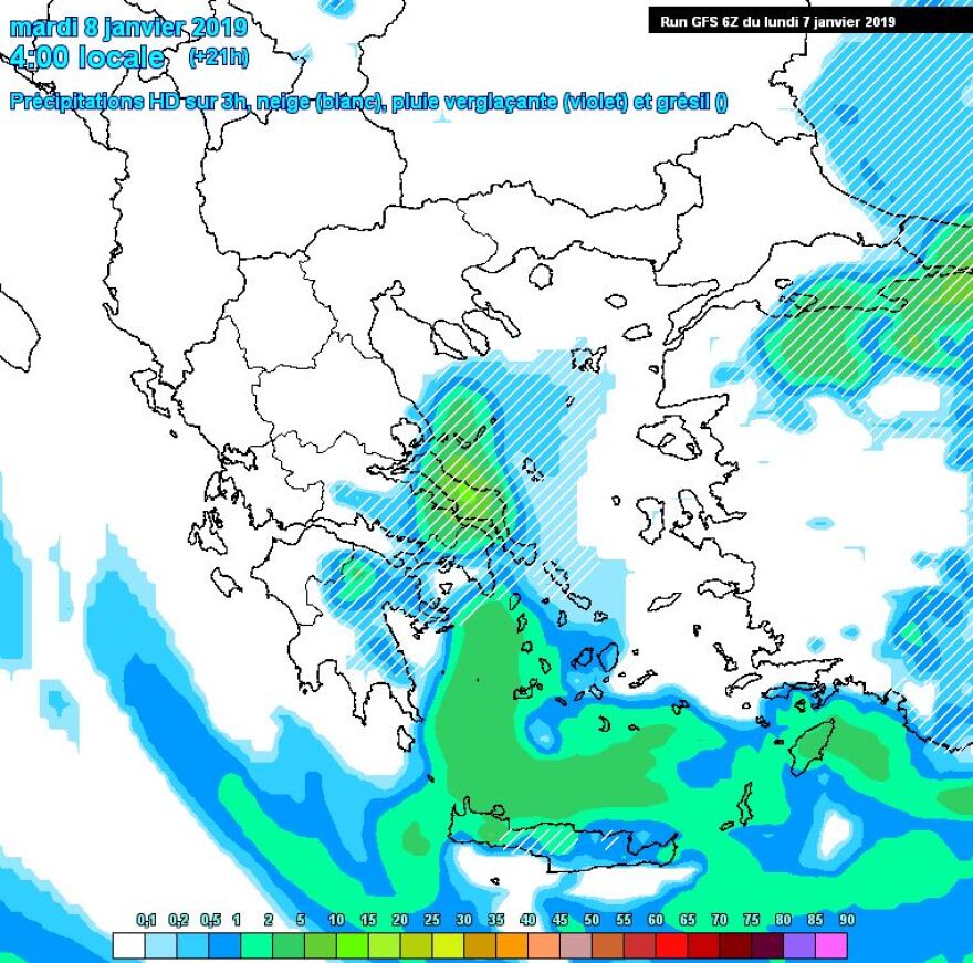 Καιρός-χιόνια στην Αθήνα: Πού θα χτυπήσει ο «Τηλέμαχος» τις επόμενες 24 ώρες - Δείτε χάρτες