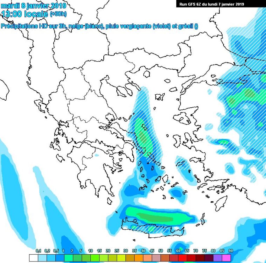 Καιρός-χιόνια στην Αθήνα: Πού θα χτυπήσει ο «Τηλέμαχος» τις επόμενες 24 ώρες - Δείτε χάρτες