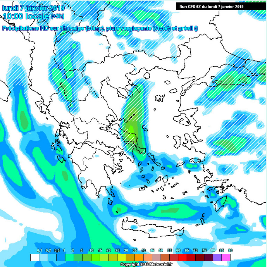 Καιρός-χιόνια στην Αθήνα: Πού θα χτυπήσει ο «Τηλέμαχος» τις επόμενες 24 ώρες - Δείτε χάρτες