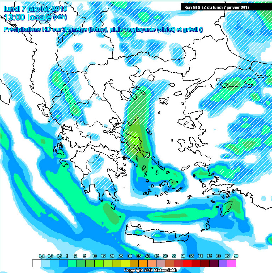 Καιρός-χιόνια στην Αθήνα: Πού θα χτυπήσει ο «Τηλέμαχος» τις επόμενες 24 ώρες - Δείτε χάρτες