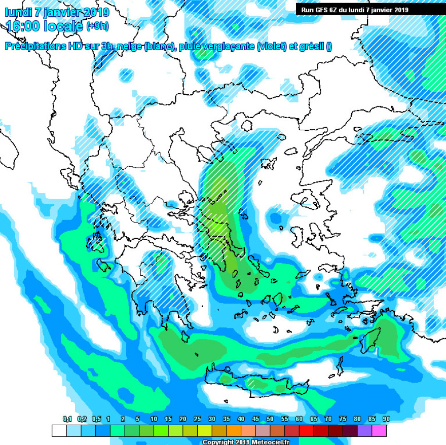Καιρός-χιόνια στην Αθήνα: Πού θα χτυπήσει ο «Τηλέμαχος» τις επόμενες 24 ώρες - Δείτε χάρτες