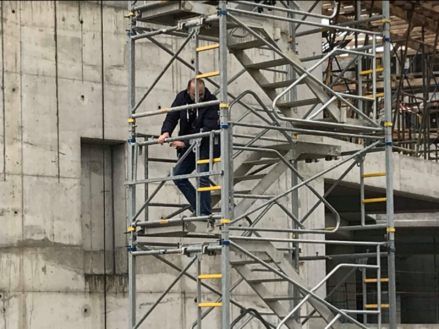 Νεκρός εργάτης που έπεσε από σκαλωσιά στο νέο γήπεδο της ΑΕΚ